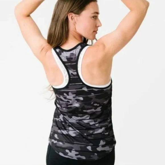 NWT Zyia Black Camo Havana tank - Picture 2 of 3